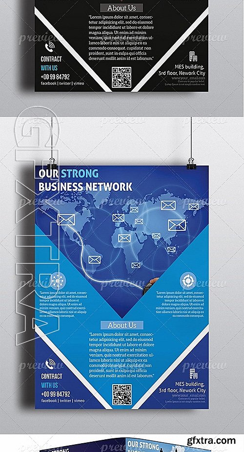 Business Network Flyer 4822