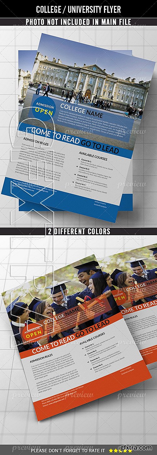 College University Flyer 3008