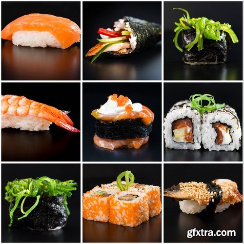 Sushi set 2-5xJPEGs