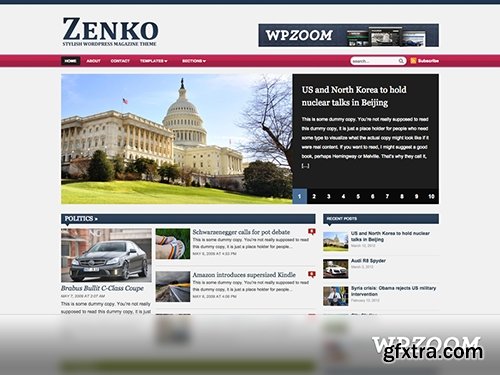 WPZoom - Zenko v2.1.10 - WordPress Theme