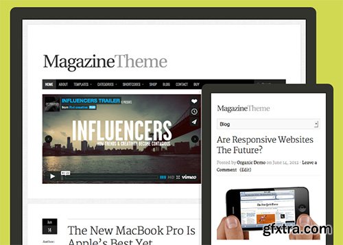 OrganicThemes - Magazine v4.5.1 - WordPress Theme