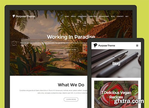 OrganicThemes - Purpose v1.3 - WordPress Theme