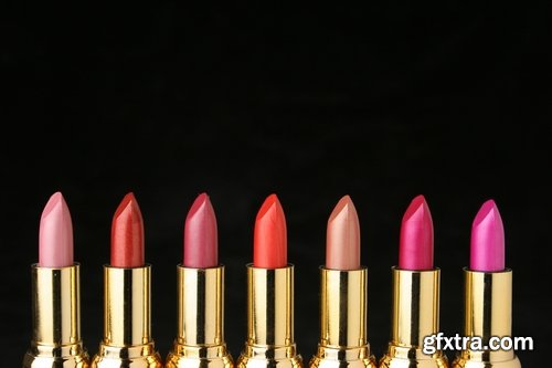 Collection of perfumes lipstick lip female accessory 25 HQ Jpeg