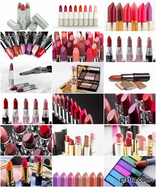 Collection of perfumes lipstick lip female accessory 25 HQ Jpeg