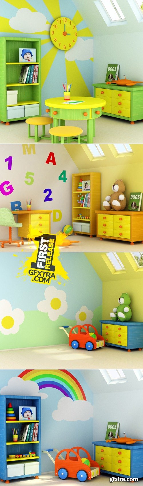 Stock Photo - Baby Room Interior 2