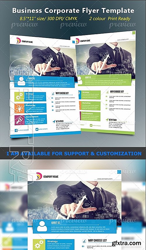 Corporate Business Flyer 4843