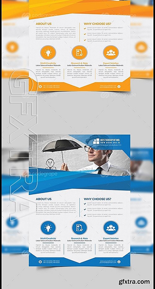 Corporate Flyer Multipurpose 6658