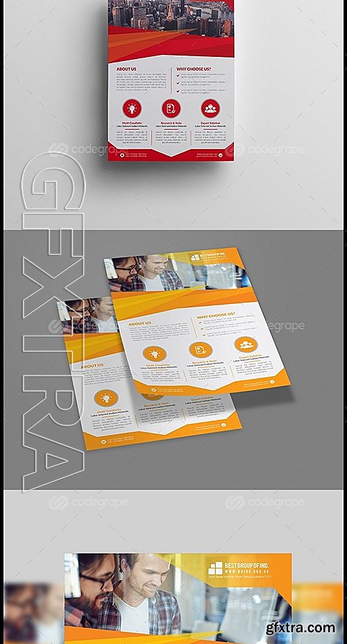 Corporate Flyer Multipurpose 6658