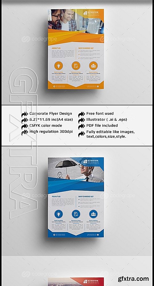 Corporate Flyer Multipurpose 6658