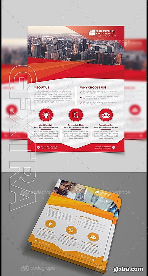 Corporate Flyer Multipurpose 6658