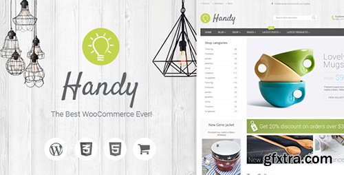 ThemeForest - Handy v4.4 - Handmade Shop WordPress WooCommerce Theme - 11048978