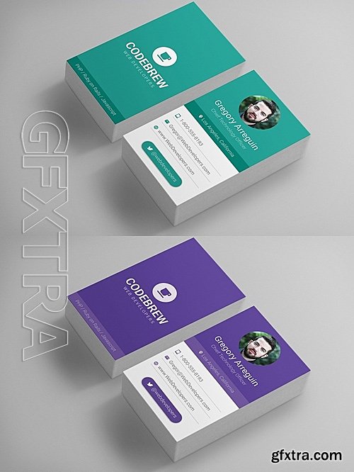 CM - Material Design Business Cards 702142