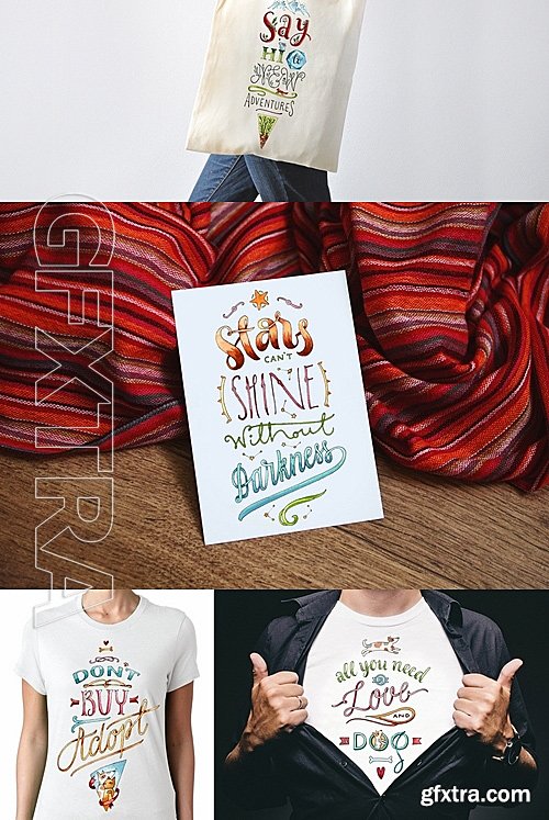 CM - Watercolor Lettering Set 699646