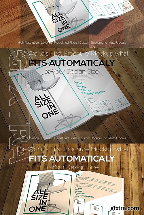 CM - AutoFit Brochure Magazine Mockup 700562