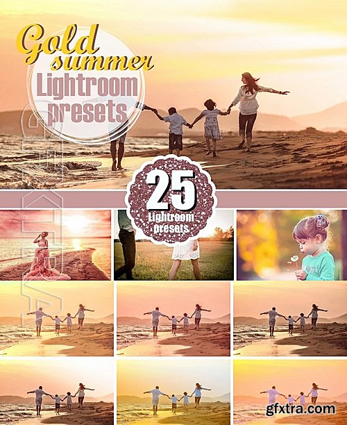 CM - Golden hour summer Lightroom presets 702341