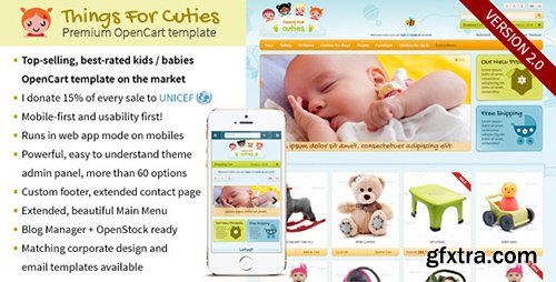 ThemeForest - ThingsforCuties v2.0.2 - the OpenCart Baby & Kids Template - 4057428