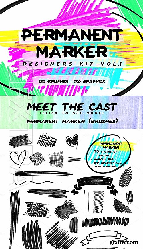 CM - Permanent Marker Designers Kit Vol1 699280