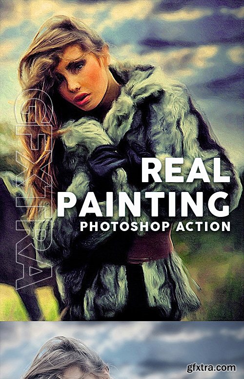 GraphicRiver - Real Painting Photoshop Action 16132938