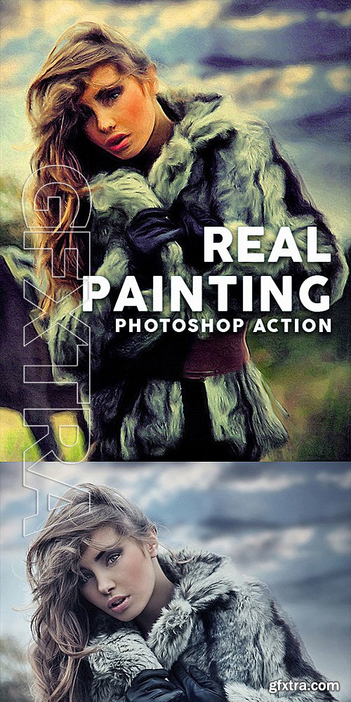 GraphicRiver - Real Painting Photoshop Action 16132938