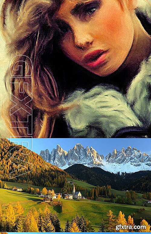 GraphicRiver - Real Painting Photoshop Action 16132938