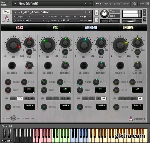 Rigid Audio PADSTATION KONTAKT-DISCOVER