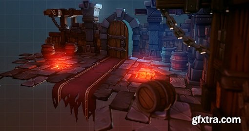 Stylized Dungeon In Maya - Volume 3