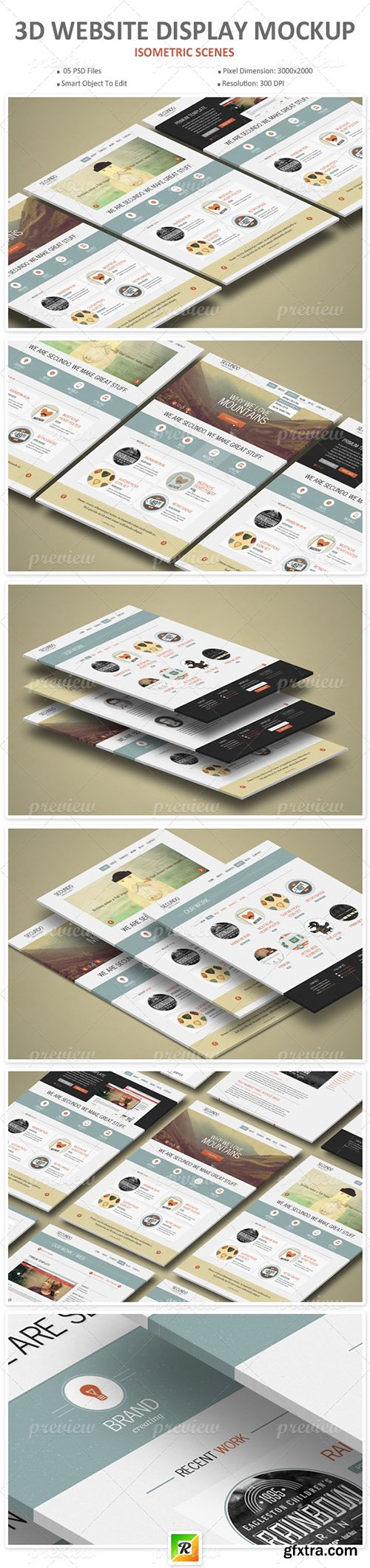 CodeGrape 3d Website Display Mockup 2837