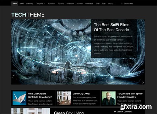 OrganicThemes - Tech v2.2.1 - WordPress Theme