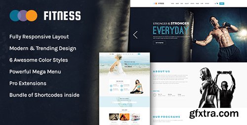 ThemeForest - Fitness v1.0.0 - Responsive Joomla 3.5.x Yoga Club Template - 16072861