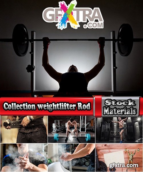 Collection weightlifter Rod gym bench sports equipment 25 HQ Jpeg