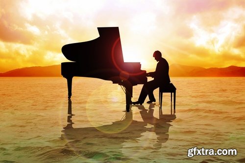 Collection pianist piano Clavier keyboard player symphonic music 25 HQ Jpeg