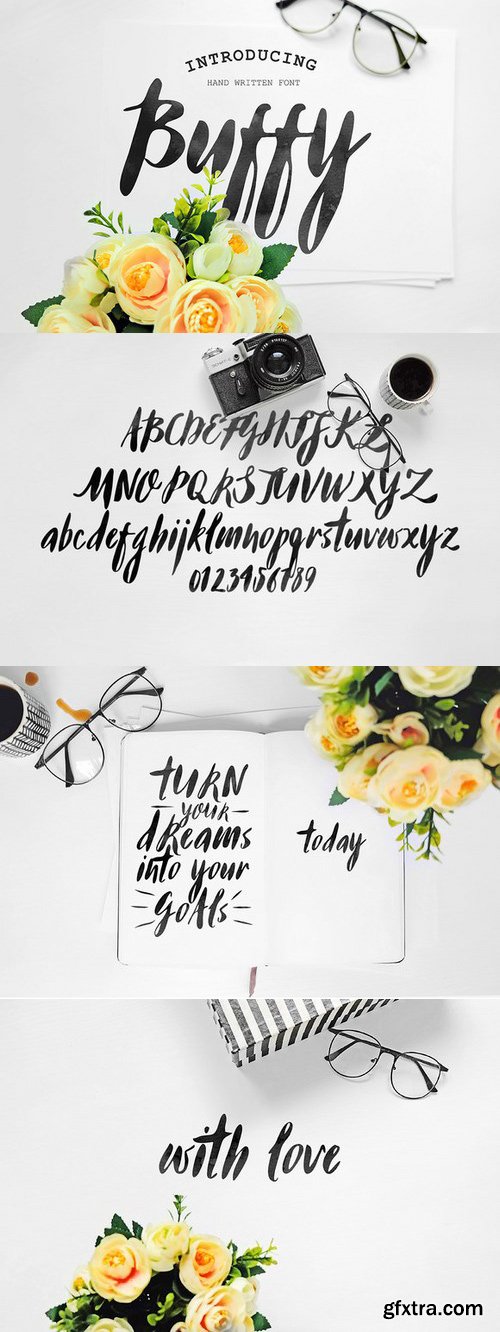 CM - Buffy Hand Written Font 696389