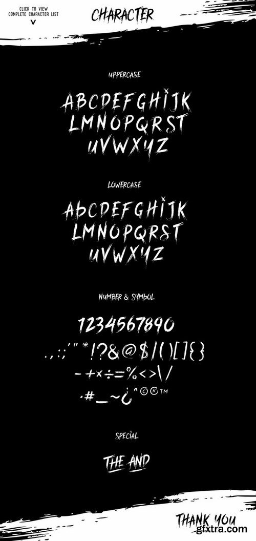 CM - Into The Wild Typeface 696930