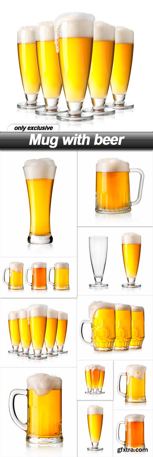 Mug with beer - 11 UHQ JPEG