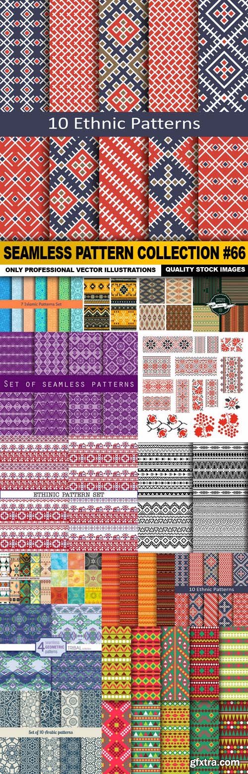 Seamless Pattern Collection #66 - 15 Vector