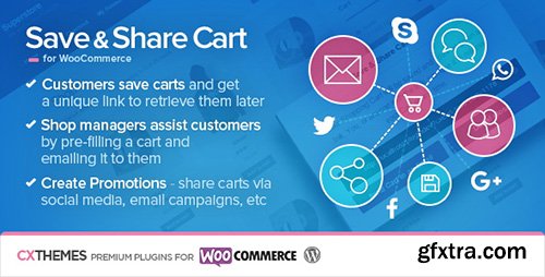 CodeCanyon - Save & Share Cart for WooCommerce v2.06 - 5568059