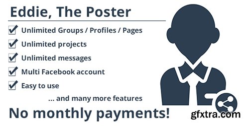 CodeCanyon - Eddie, The Poster v1.0.0 - Facebook multi account post scheduler - 16205387