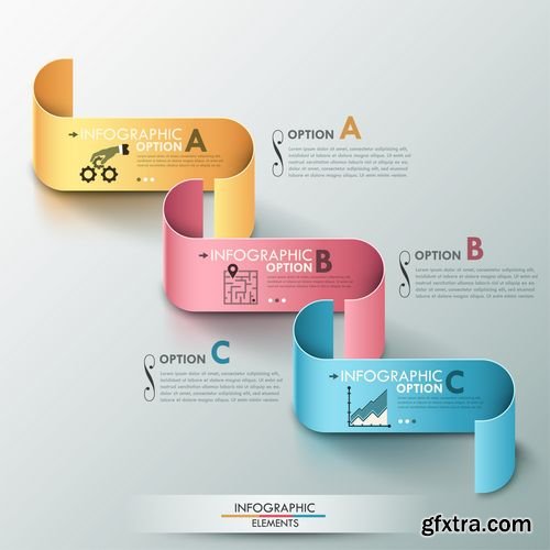 Infographics design elements collection 89