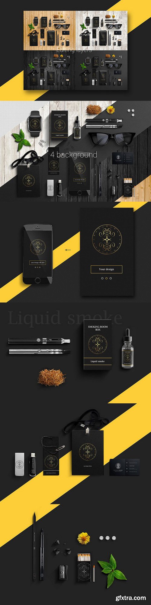 CM - Business MockUp PSD / black 699623