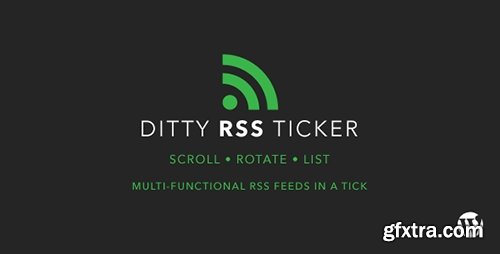 CodeCanyon - Ditty RSS Ticker v2.0.3 - 5108479