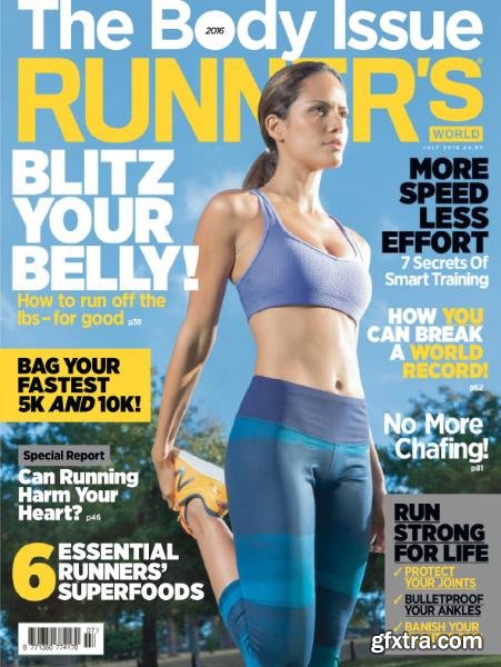 Runner\'s World UK - July 2016