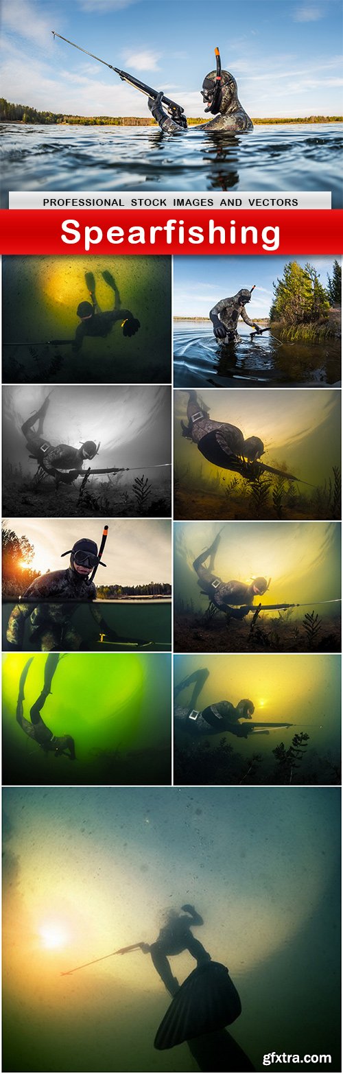 Spearfishing - 10 UHQ JPEG