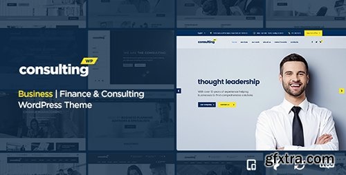 ThemeForest - Consulting v2.1 - Business, Finance WordPress Theme - 14740561