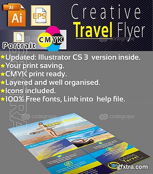 Creative Travel Flyer 6589