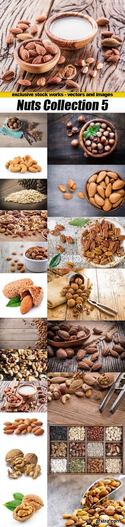 Nuts Collection 5 - 20xUHQ JPEG