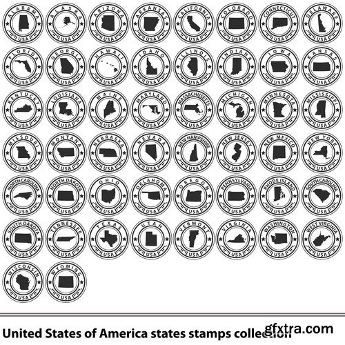 American Style & U.S. Design Elements 2 - 25xEPS