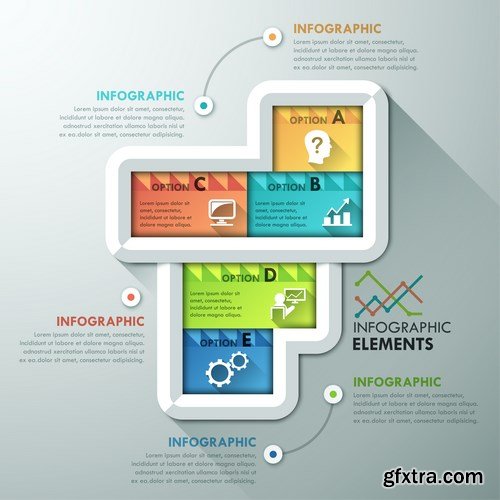 Modern Infographics 6 - 16xEPS