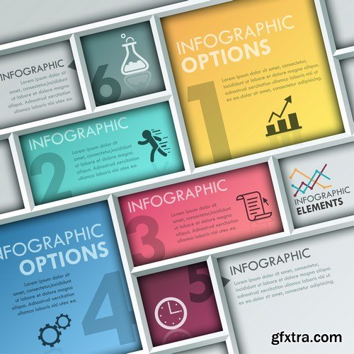 Modern Infographics 6 - 16xEPS