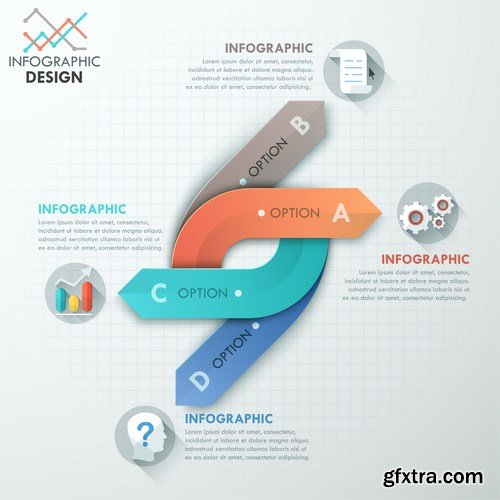 Modern Infographics 6 - 16xEPS