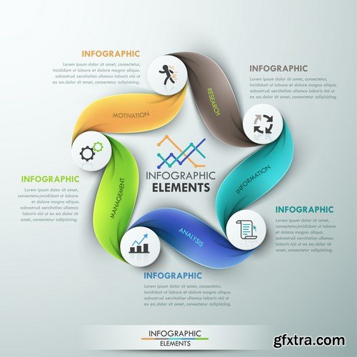 Modern Infographics 6 - 16xEPS